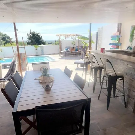 Au Calme Avec Piscine شقة Lespignan